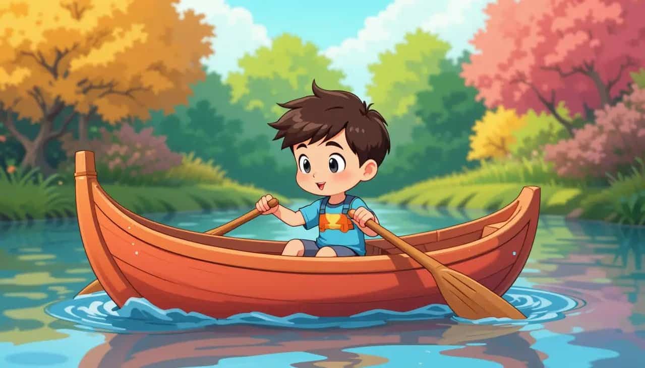 Row row row your boat song