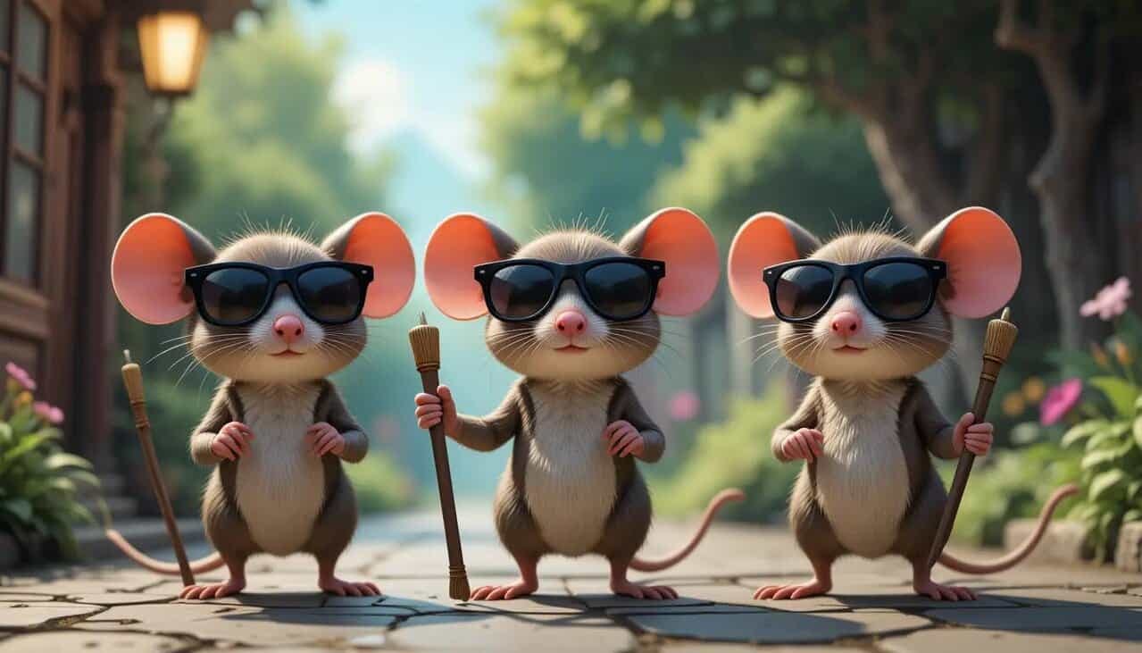 Three blind mice